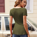 V Neck Tunic Tops - Zeagoo (Us Only)