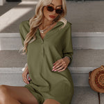 Zeagoo Women's Button Down One Piece Jumpsuit
