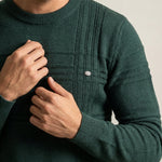 Massimo - Suéter Elegante con Diseño de Cuadros