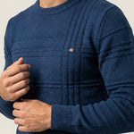 Massimo - Suéter Elegante con Diseño de Cuadros