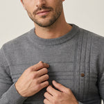 Massimo - Suéter Elegante con Diseño de Cuadros