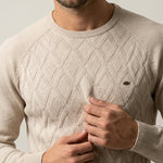 Massimo - Suéter Elegante con Diseño de Cuadros