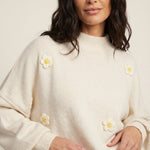 Luno - Sudadera Pullover con Flores