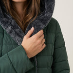 Olivia - Chaqueta de Invierno Acolchada