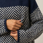 Nora - Jersey Elegante de Cuello Alto