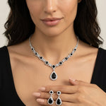 Véra - Elegante Set de Joyas de Cristal