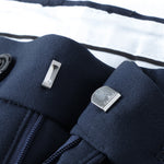 Warm Fleece-Lined Slim Fit Tapered Cropped Trousers