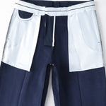 Warm Fleece-Lined Slim Fit Tapered Cropped Trousers