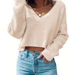 Zeagoo Women Long Sleeve Tops Waffle Knit Shirts