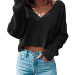 Zeagoo Women Long Sleeve Tops Waffle Knit Shirts