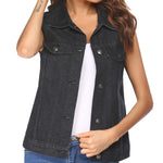 Zeagoo Women's Denim Vest Jean Vest