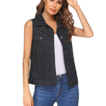 Zeagoo Women's Denim Vest Jean Vest