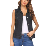 Zeagoo Women's Denim Vest Jean Vest
