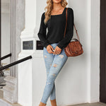Zeagoo Tunic Tops Long Sleeve Shirts