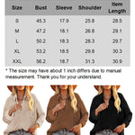 Zeagoo Women's Corduroy Tops for Women Lapel V Neck Shirts Long Sleeve Blouses Casual Sweatsuit with Pockets