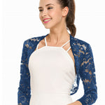 Zeagoo Women's Bolero Shrugs Crochet Lace Open Cardigan