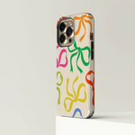 The Artful Bows Iphone Case