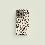 The Artful Bows Iphone Case