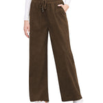 Zeagoo Drawstring Long Pants with Pockets