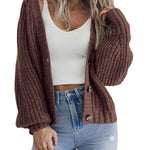 Zeagoo Women's Fall Chunky Knit Cardigans