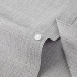 Long Sleeve Textured Stand Collar Shirt