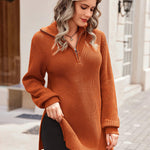 Zeagoo Long Sleeve Oversized Knit Sweater Tops