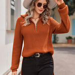 Zeagoo Long Sleeve Oversized Knit Sweater Tops