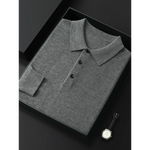 Ultimate Merino Cashmere Polo Sweater