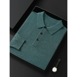 Ultimate Merino Cashmere Polo Sweater