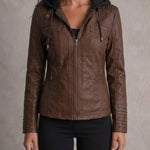 Sara - Chaqueta de Piel Resistente y Elegante