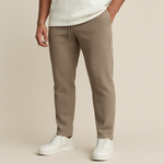 Ribbed Tube Leg Trousers