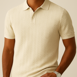 Men's Polo Shirt Modern Lapel Collar