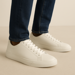 Ivory Crest Low-Top Sneakers