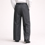 Pinstripe Wool Blend Dress Pants