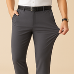 Stretchy Fit Pleated Suit Pants