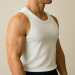 Marcivo Men’s Slim Fit Ribbed Tank Top