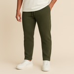 Ribbed Tube Leg Trousers