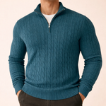 MARCIVO ZIP TURTLENECK