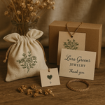 Vintage Flower Earrings in Silver
