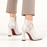 Aveline Buckle Heel Boots