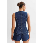 Chic Two-Piece Denim Set