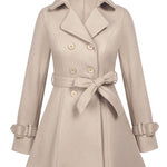 Zeagoo Double-Breasted Thick Wool Coat Jacket