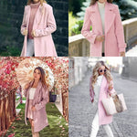 Zeagoo Double-Breasted Thick Wool Coat Jacket