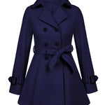 Zeagoo Double-Breasted Thick Wool Coat Jacket