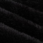 Faux Fur Shawl Collar Long Line Coat