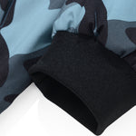 Teddy Lined Camouflage Zip Up Jacket