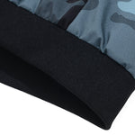 Teddy Lined Camouflage Zip Up Jacket
