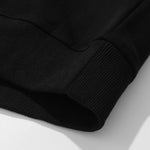Relax Fit Color Block Patchwork Polo Sweatshirt & Straight Leg Pleated Pintuck Sweatpants