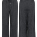 Zeagoo Drawstring Long Pants with Pockets