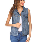 Zeagoo Women's Denim Vest Jean Vest